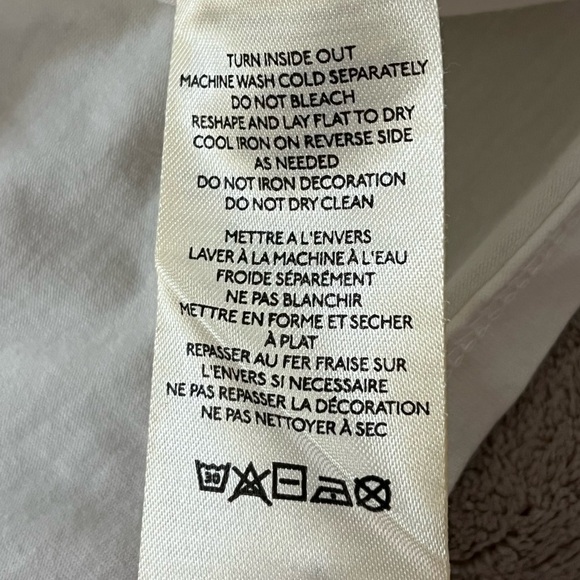 Free People Icing On Ivory Off Shoulder Cropped Boho Blouse Top Size Large - Picture 8 of 16